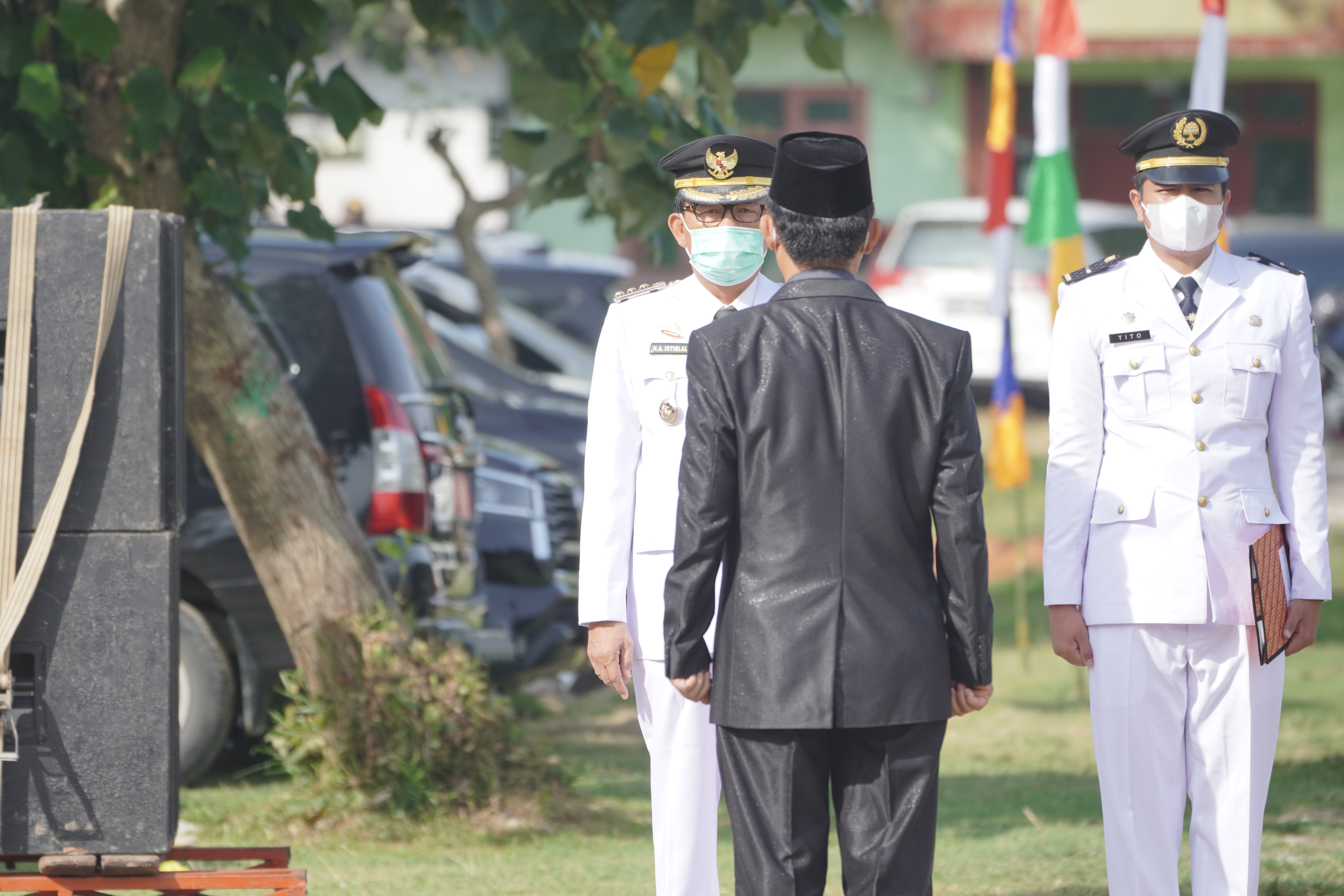 Upacara Peringatan HUT Ke-9 Kabupaten Pesisir Barat 